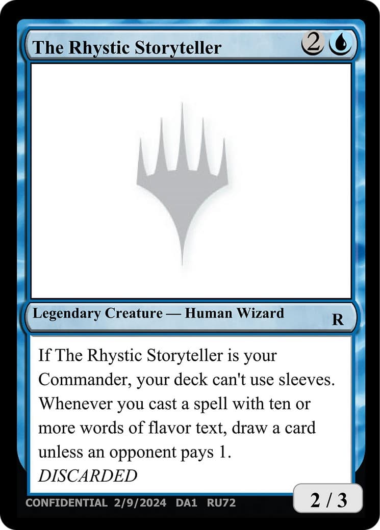 The Rhystic Storyteller - Image 1