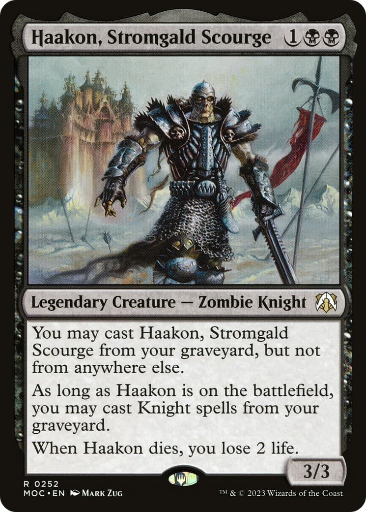 Haakon, Stromgald Scourge - Image 1