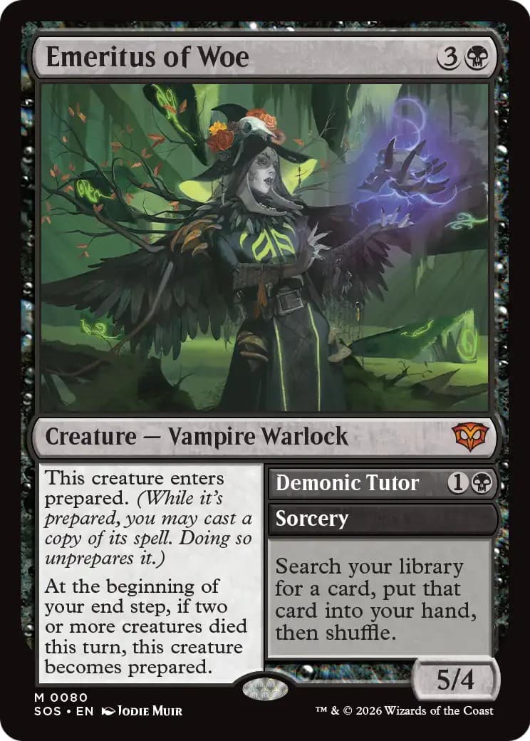 Emeritus of Woe // Demonic Tutor - Image 1