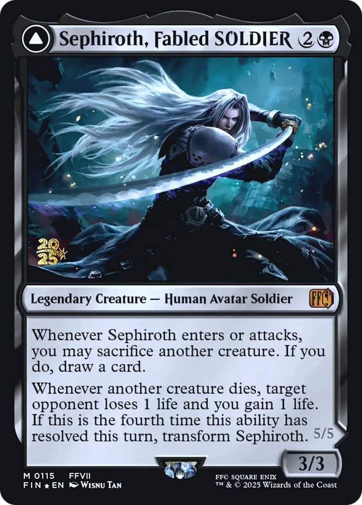 Sephiroth, Fabled SOLDIER // Sephiroth, One-Winged Angel - Image 1