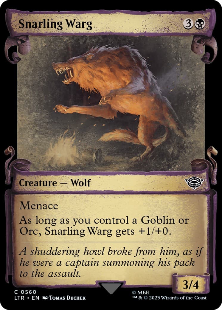 Snarling Warg - Image 1