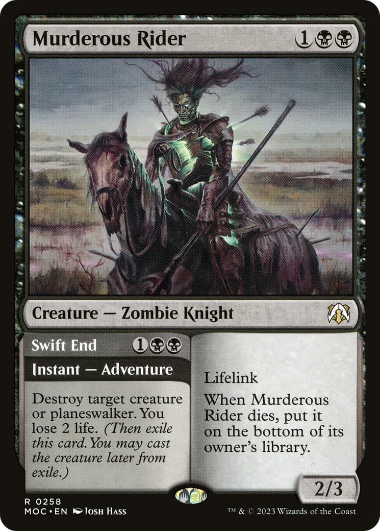 Murderous Rider // Swift End - Image 1
