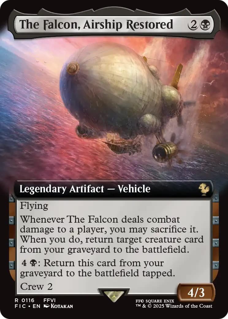 The Falcon, Airship Restored - Image 1