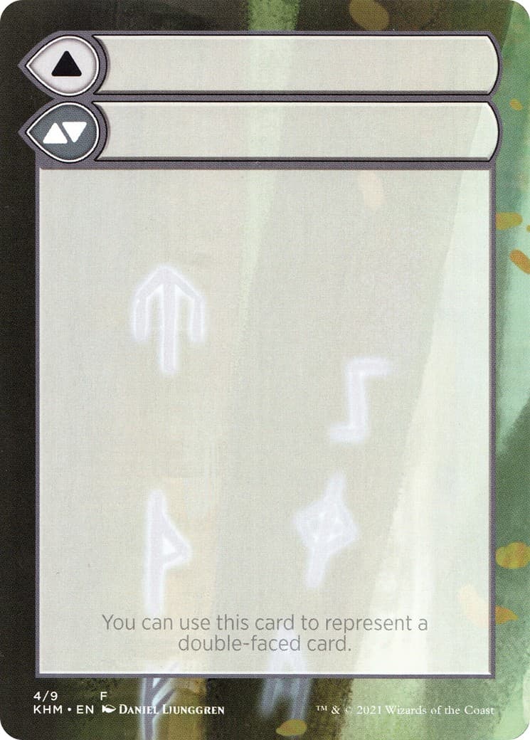 Double-Faced Substitute Card - Image 1