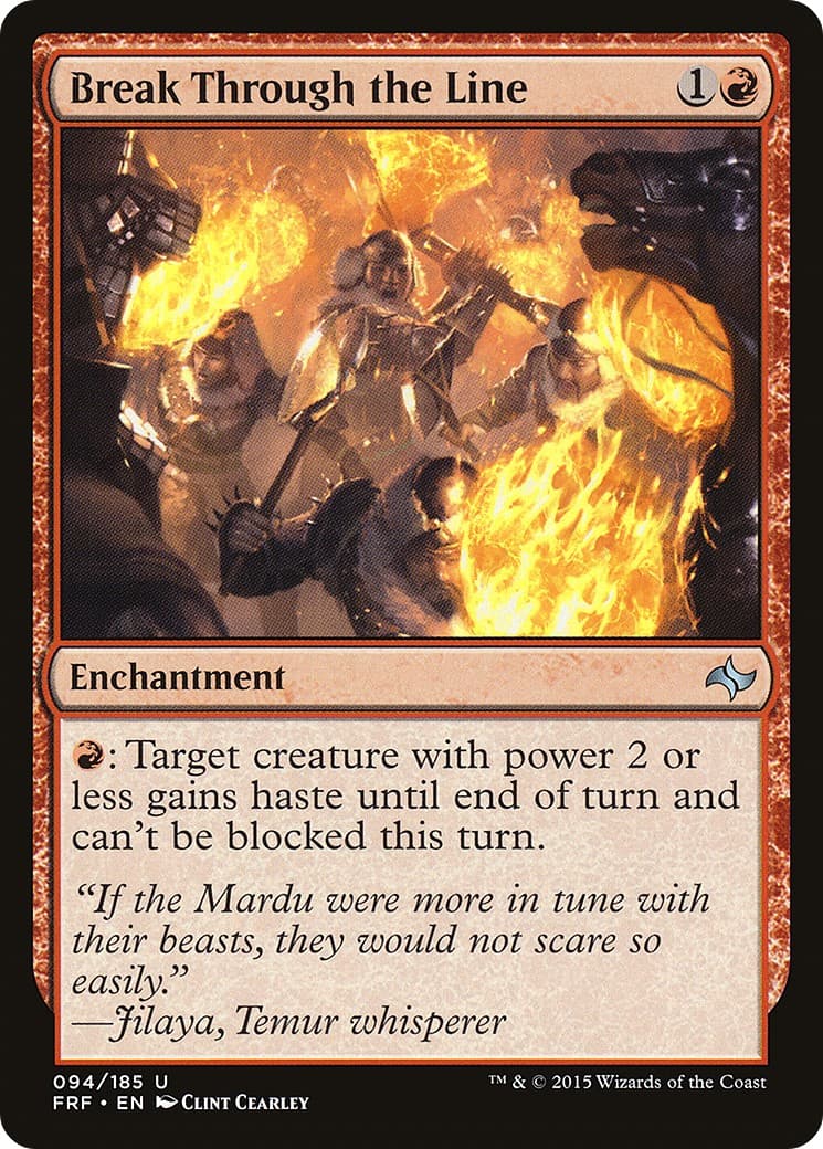 Break Through the Line - Image 1