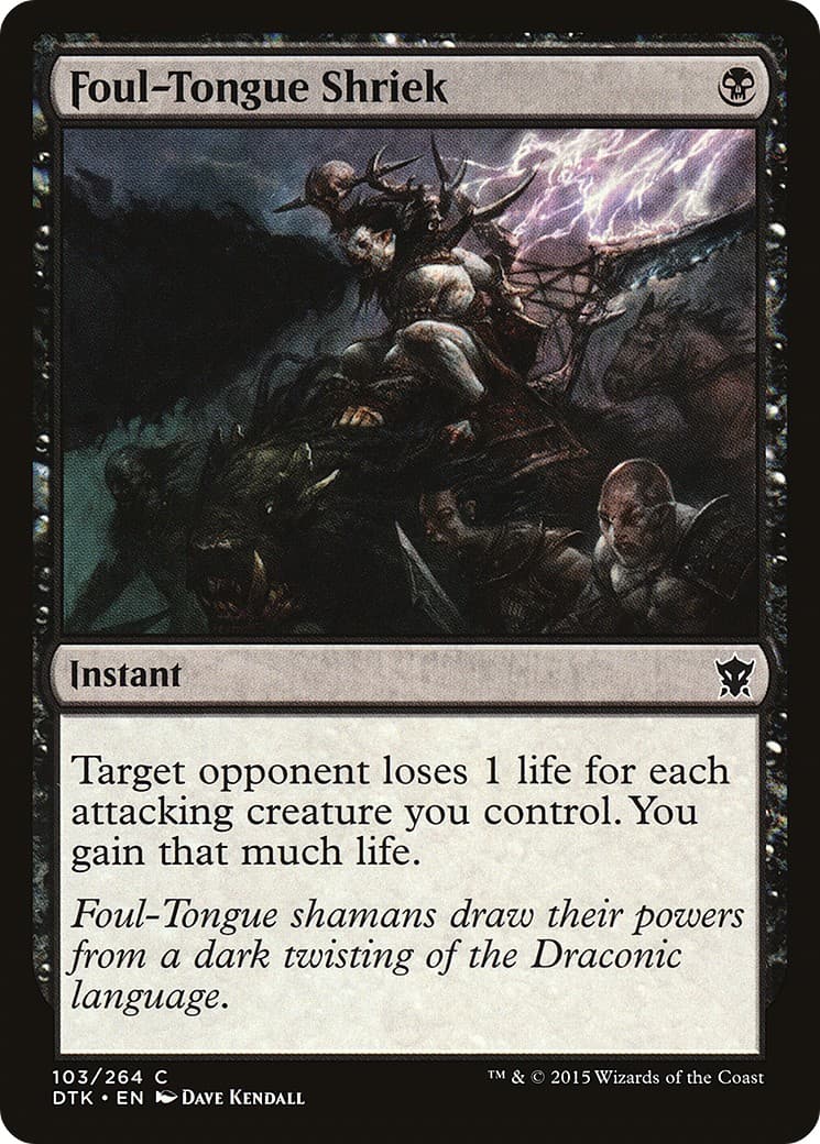 Foul-Tongue Shriek - Image 1