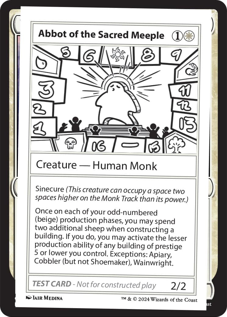 Abbot of the Sacred Meeple - Image 1