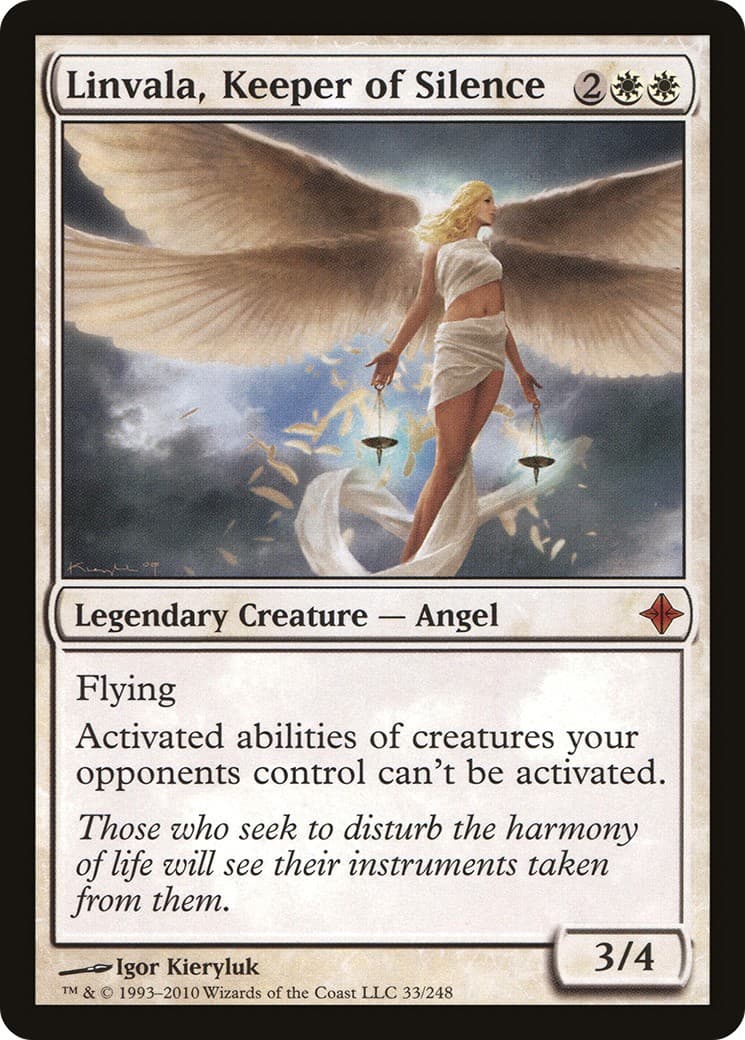 Linvala, Keeper of Silence - Image 1