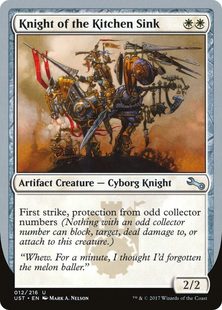 Knight of the Kitchen Sink - Image 1