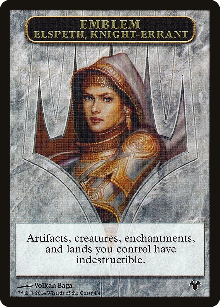Elspeth, Knight-Errant Emblem - Image 1