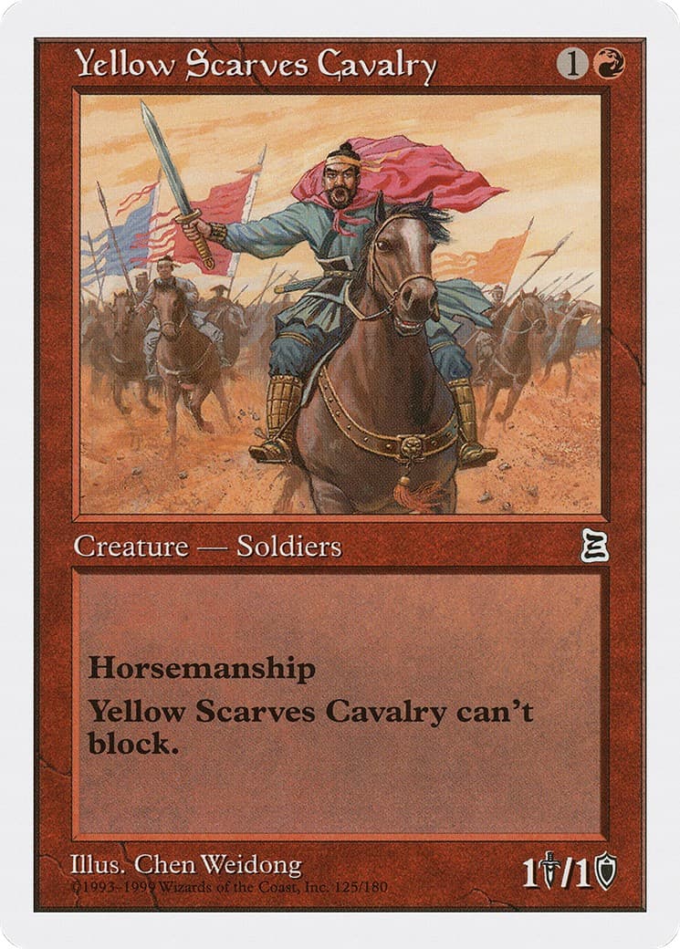 Yellow Scarves Cavalry - Image 1
