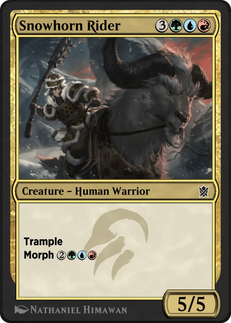 Snowhorn Rider - Image 1