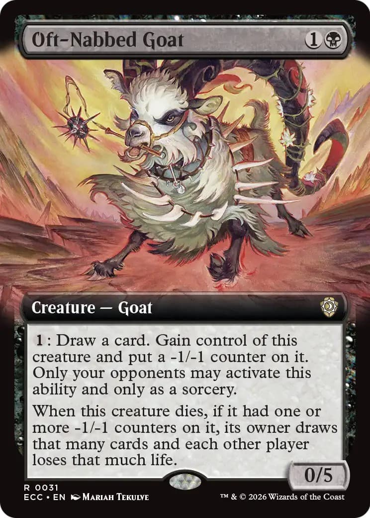 Oft-Nabbed Goat - Image 1