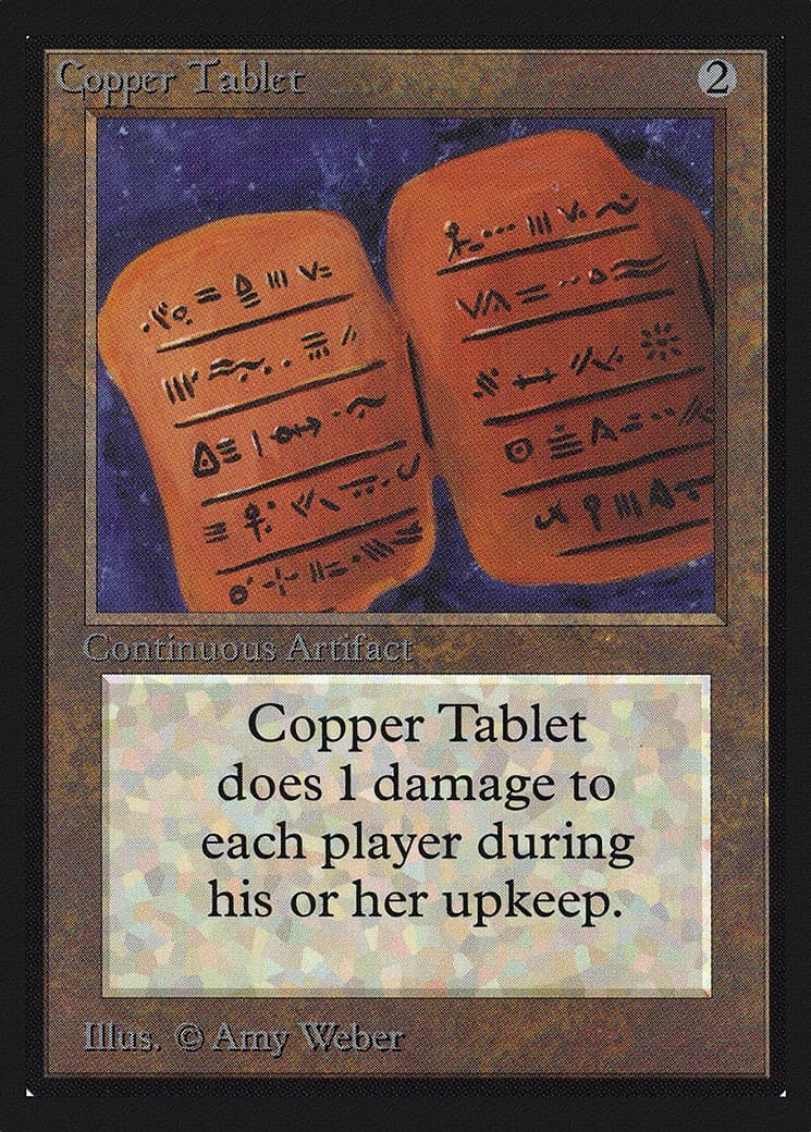 Copper Tablet - Image 1