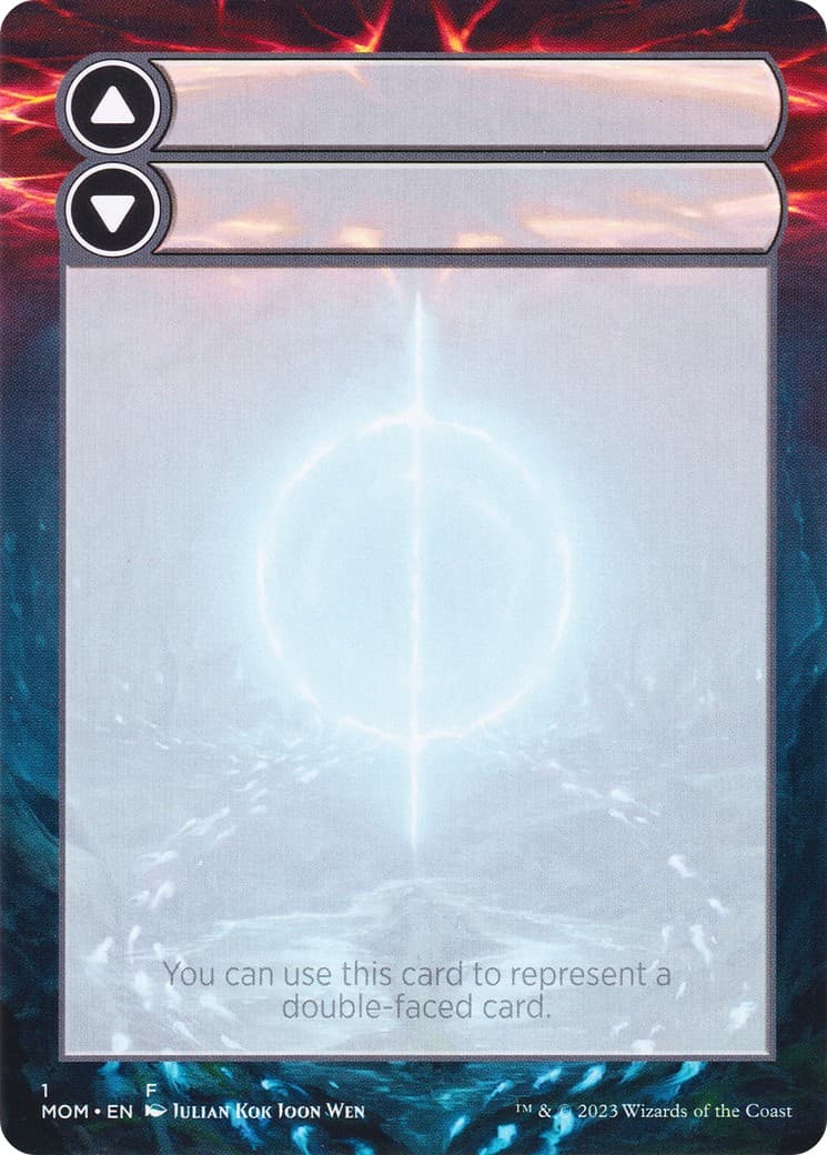 Double-Faced Substitute Card - Image 1