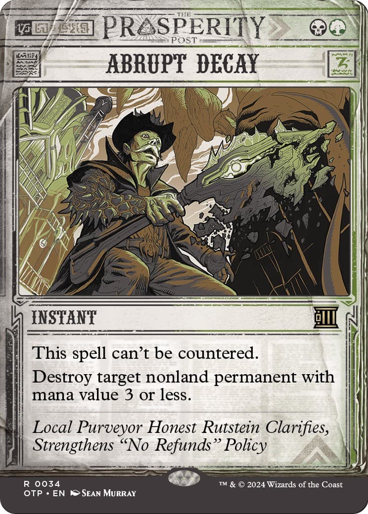 Abrupt Decay - Image 1