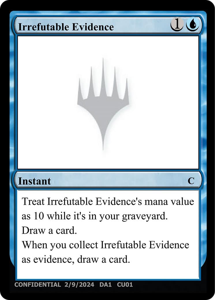 Irrefutable Evidence - Image 1