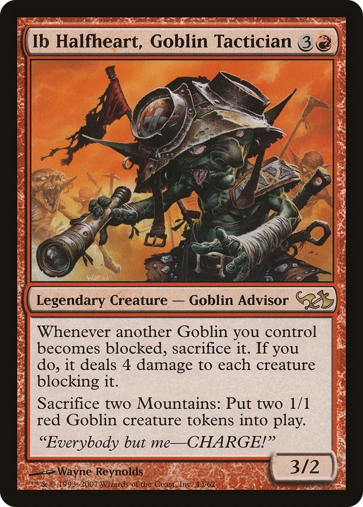 Ib Halfheart, Goblin Tactician - Image 1