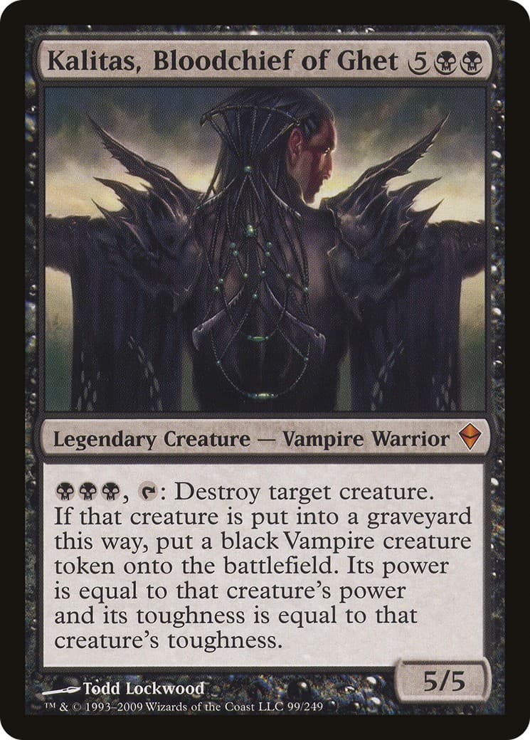 Kalitas, Bloodchief of Ghet - Image 1