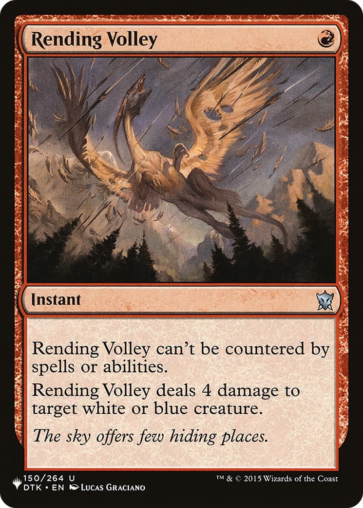Rending Volley - Image 1