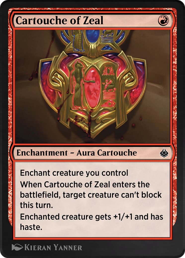 Cartouche of Zeal - Image 1