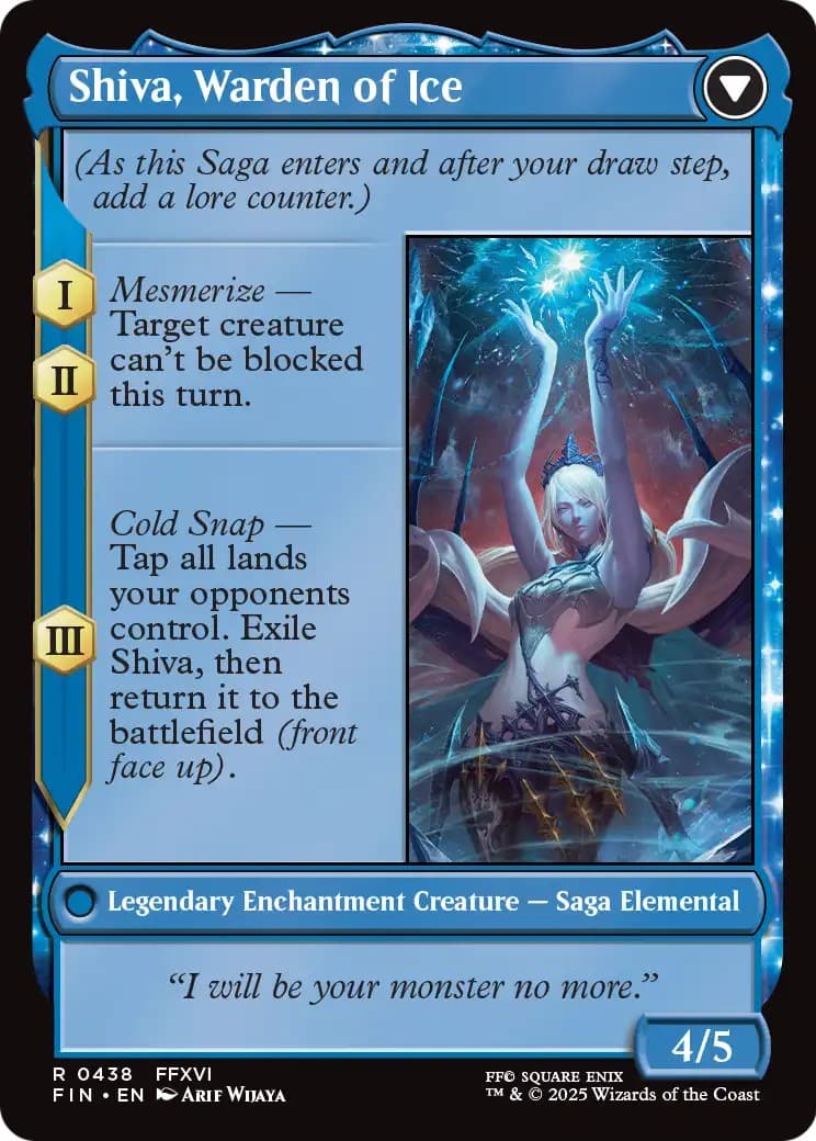 Jill, Shiva's Dominant // Shiva, Warden of Ice thumbnail 2