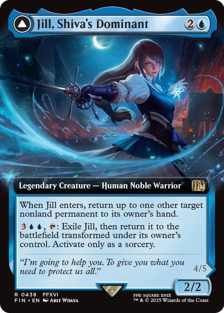 Jill, Shiva's Dominant // Shiva, Warden of Ice - Image 1