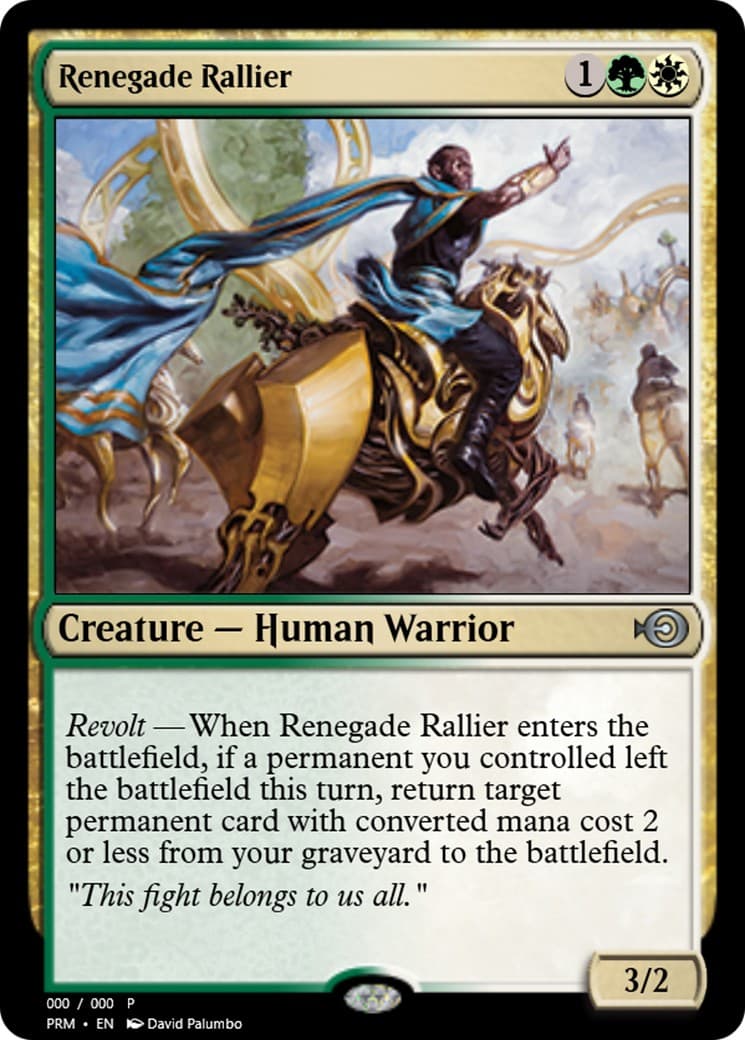 Renegade Rallier - Image 1