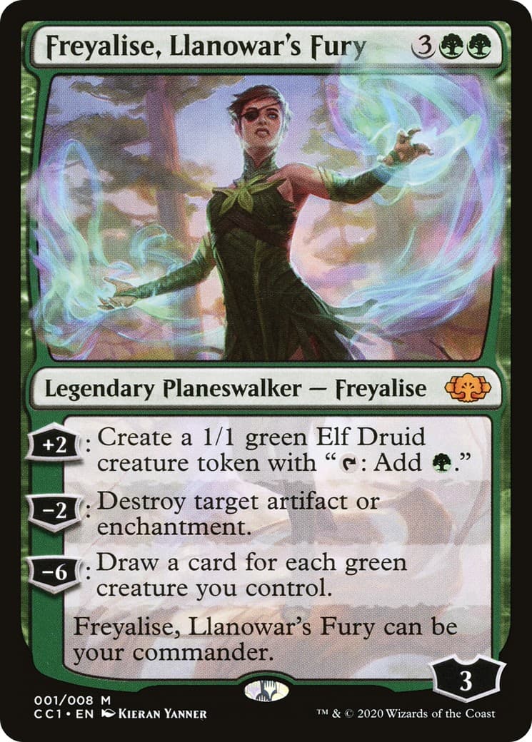 Freyalise, Llanowar's Fury - Image 1