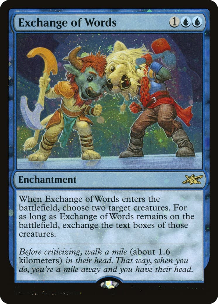 Exchange of Words - Image 1