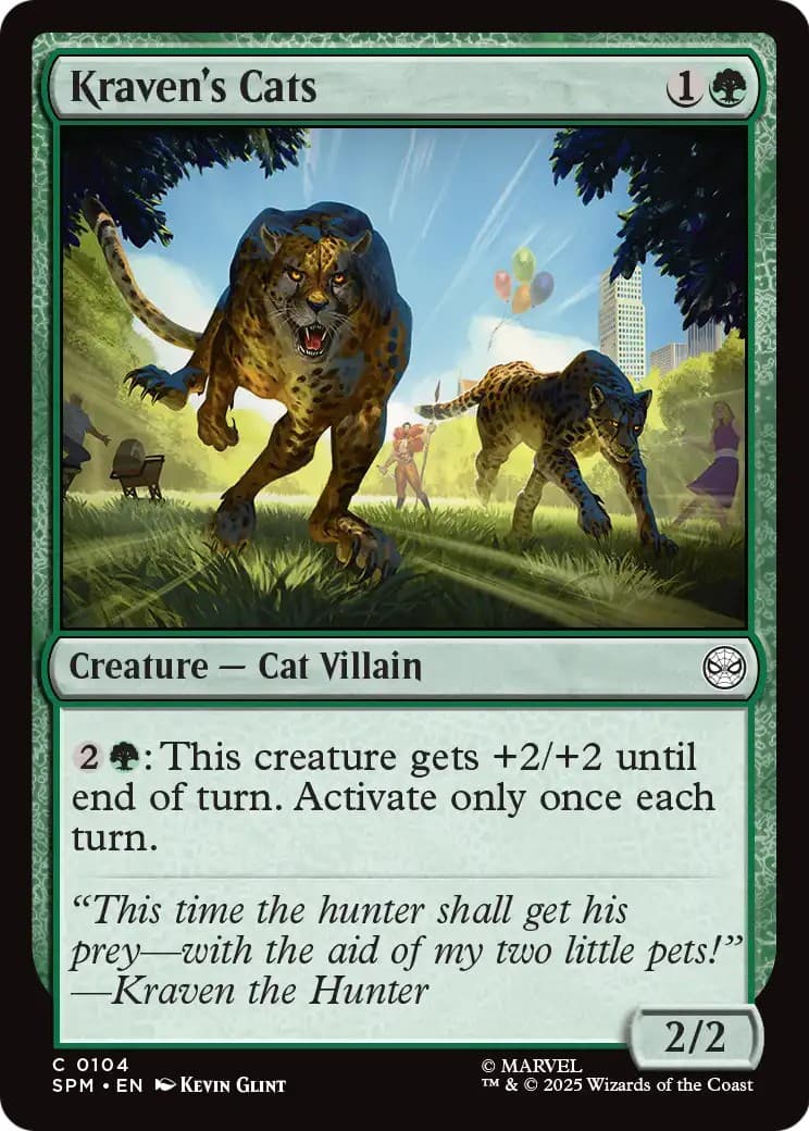 Kraven's Cats - Image 1