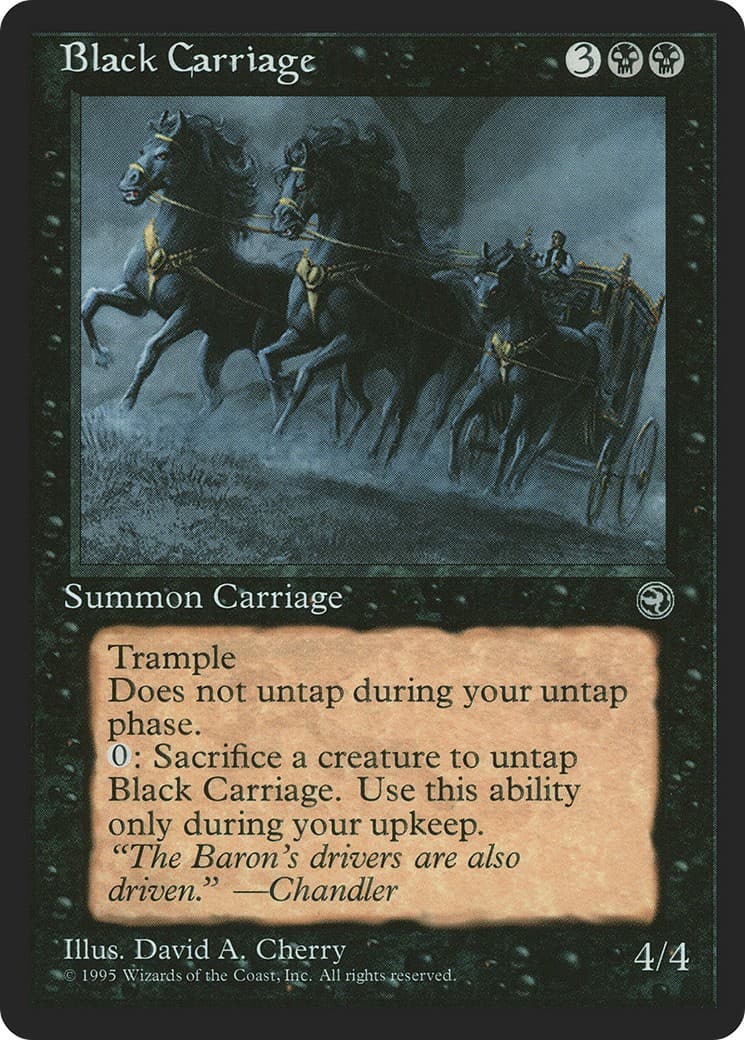 Black Carriage - Image 1