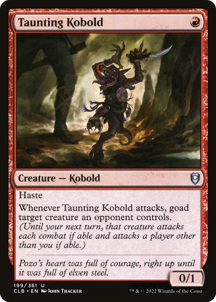 Taunting Kobold - Image 1