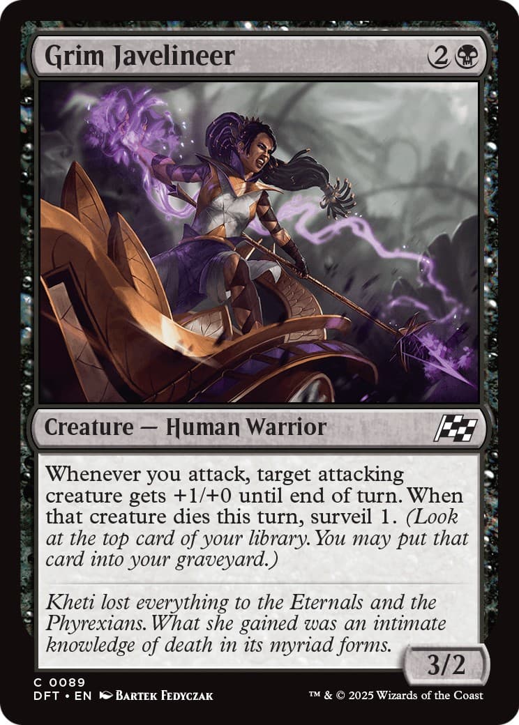 Grim Javelineer - Image 1