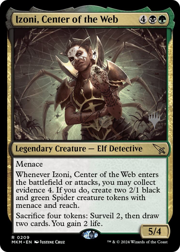 Izoni, Center of the Web - Image 1