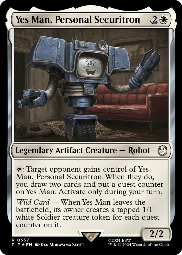 Yes Man, Personal Securitron - Image 1