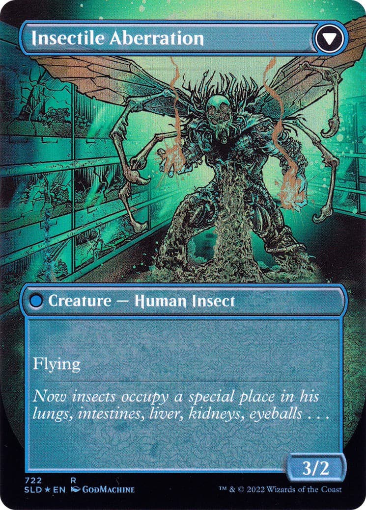 Delver of Secrets // Insectile Aberration thumbnail 2