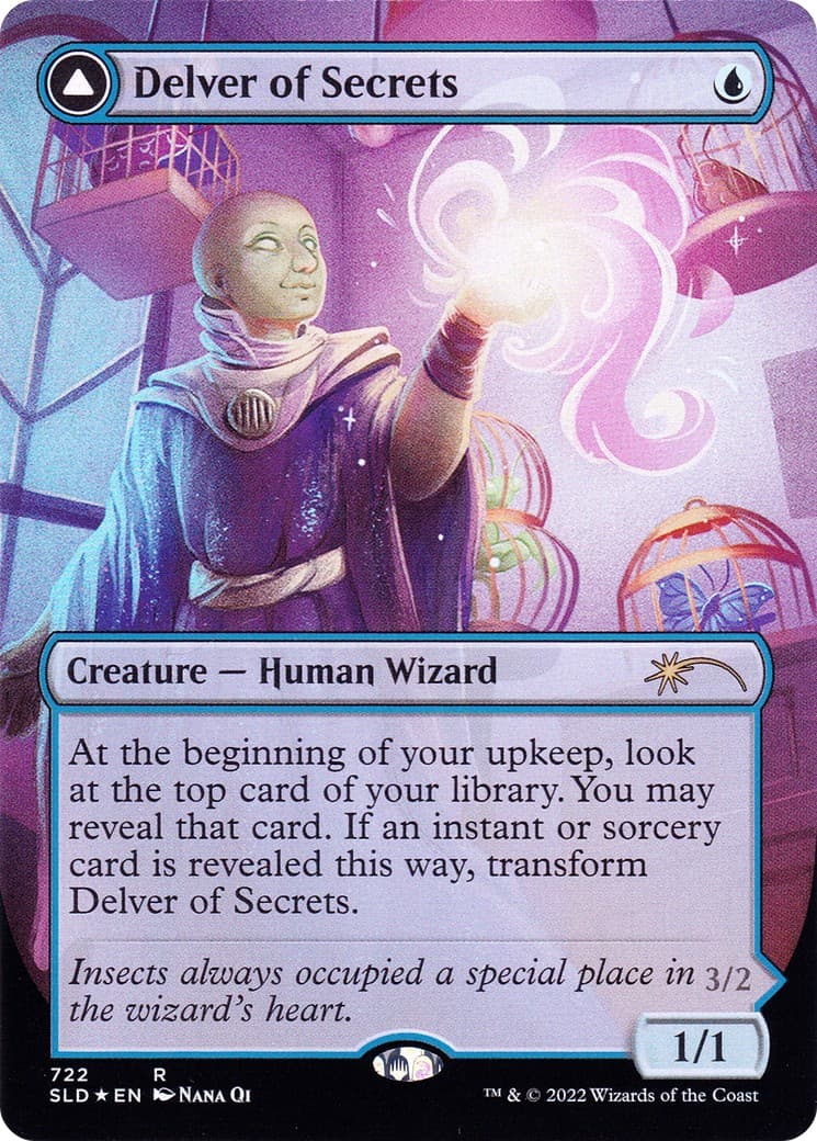 Delver of Secrets // Insectile Aberration - Image 1