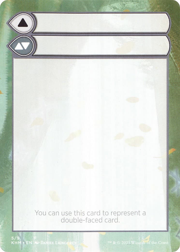 Double-Faced Substitute Card - Image 1
