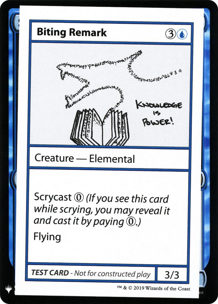 Biting Remark - Image 1