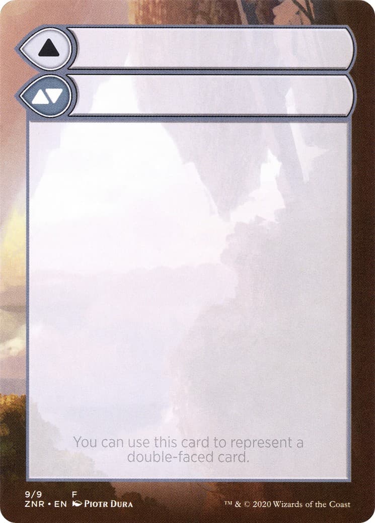 Double-Faced Substitute Card - Image 1