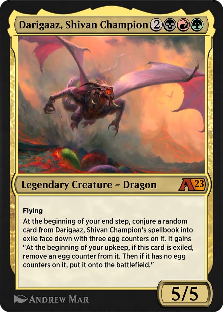 Darigaaz, Shivan Champion - Image 1