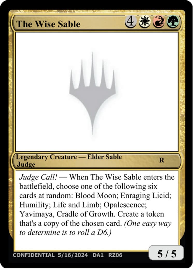 The Wise Sable - Image 1