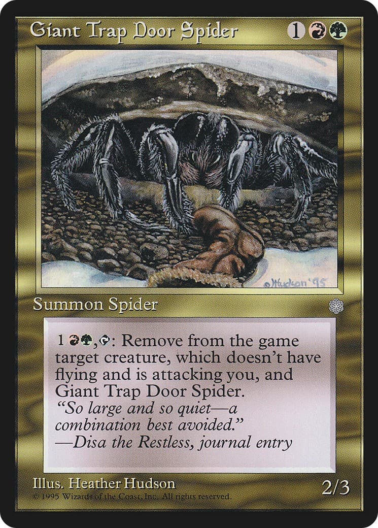 Giant Trap Door Spider - Image 1