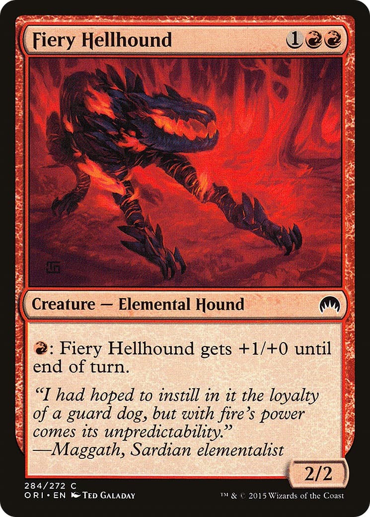 Fiery Hellhound - Image 1