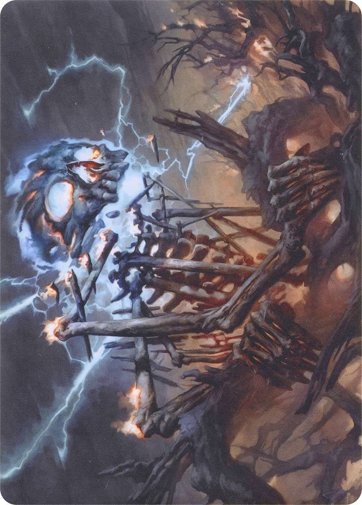 Lightning Skelemental // Lightning Skelemental - Image 1
