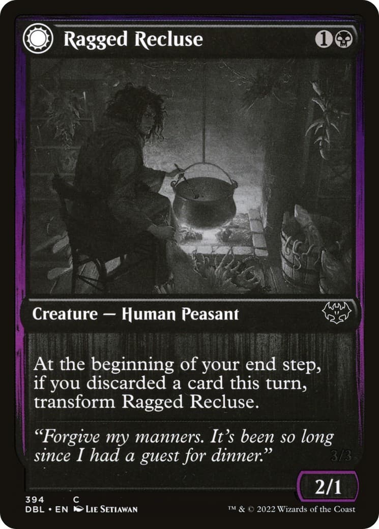 Ragged Recluse // Odious Witch - Image 1