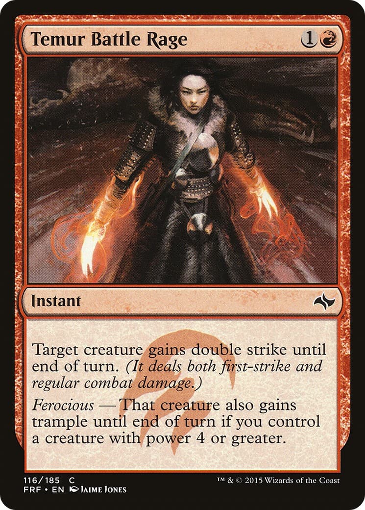 Temur Battle Rage - Image 1