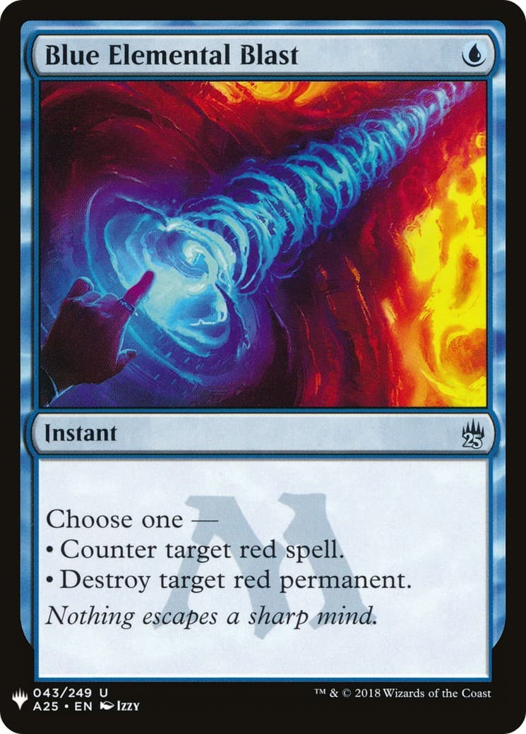 Blue Elemental Blast - Image 1