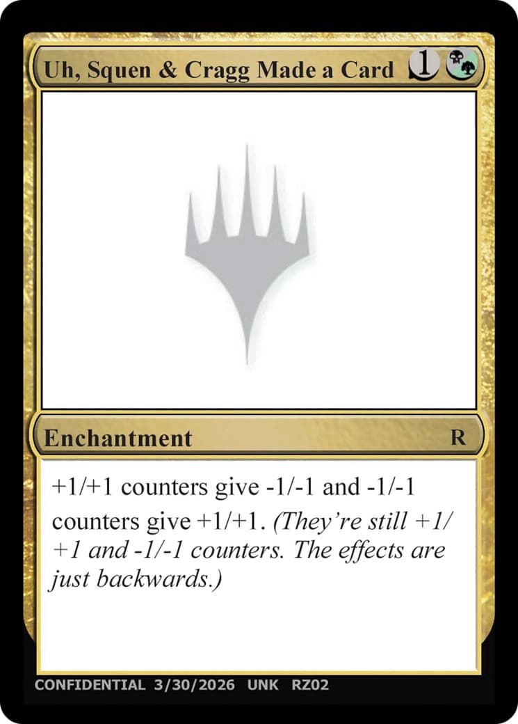 Uh, Squen & Cragg Made a Card - Image 1